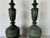 Chinoiserie James Mont Style Brass Chinoiserie Table Lamps - A Pair/Sold For Sale - Image 3 of 12