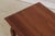 Amish Made Cherry Queen Anne Console Table W. Drawer For Sale - Image 11 of 14
