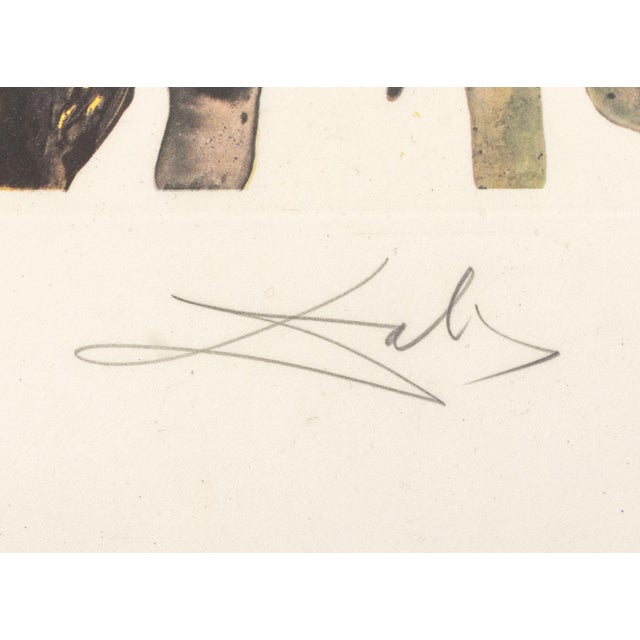 Salvador Dali "Surrealist Gastronomy" Etching, 1971 For Sale In New York - Image 6 of 10