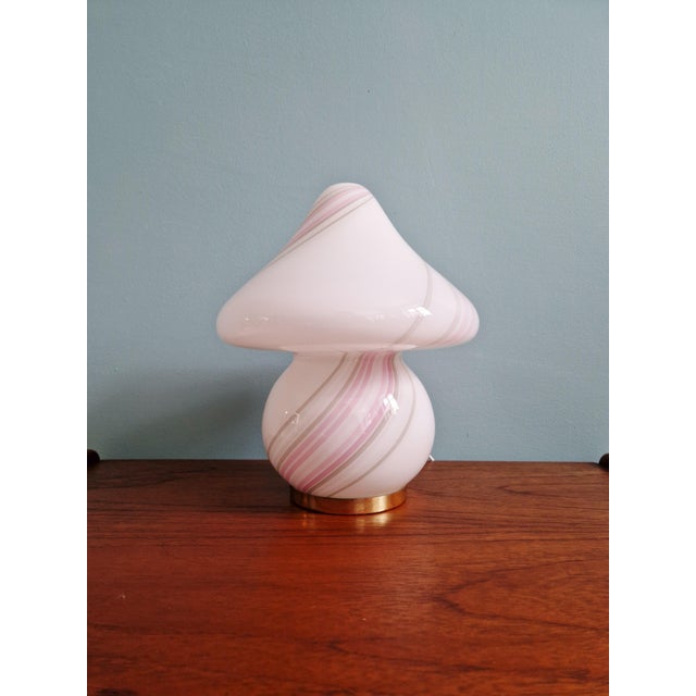 Gray Mushroom Lamp in Murano Glass, 1970s For Sale - Image 8 of 15