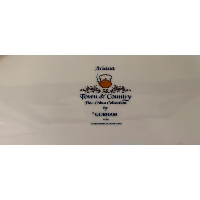 Gorham 1980s Gorham Ariana Oval Serving Platter For Sale - Image 4 of 10