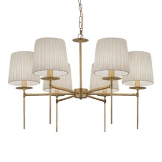 Golden Bronze Cambridge Ceiling Light For Sale