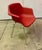 Red Shell Chair by Proinco 70's Italy For Sale - Image 4 of 12