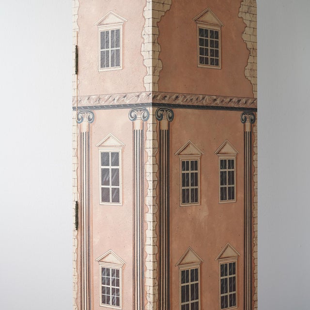 20th Century Maitland-Smith Dollhouse Georgian Townhouse Cabinet/Bar For Sale - Image 14 of 18
