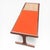 Ceramic Mid-Century Orange Acrylic Glass Coffee Table from G-Plan, 1960s For Sale - Image 7 of 9