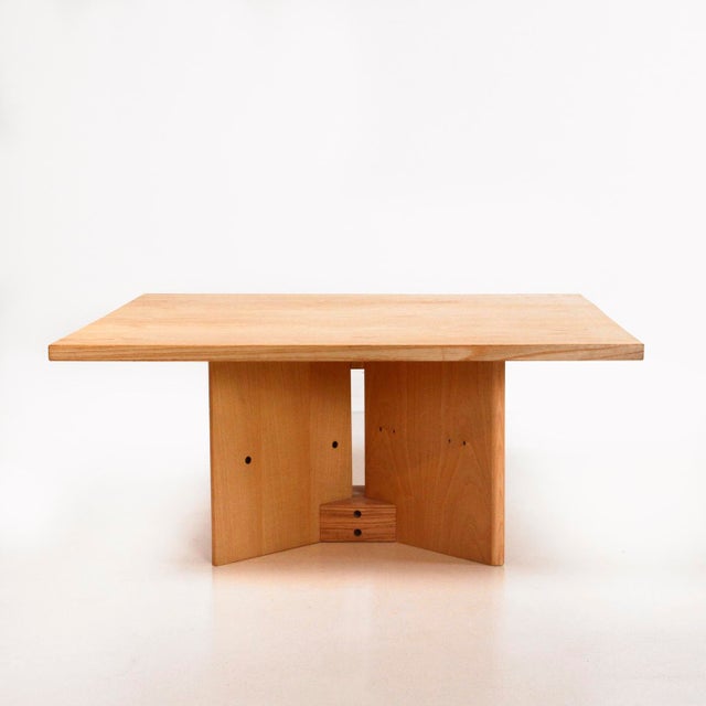 70s Wooden Coffee Table, 1970s For Sale - Image 4 of 9