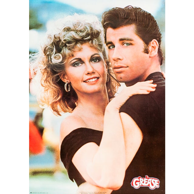 Grease 1978 Original Vintage Poster For Sale