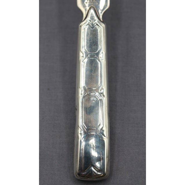 Silver 1947-55 Tiffany & Co. Sterling Silver Deco-Art Moderne Letter Opener For Sale - Image 8 of 9