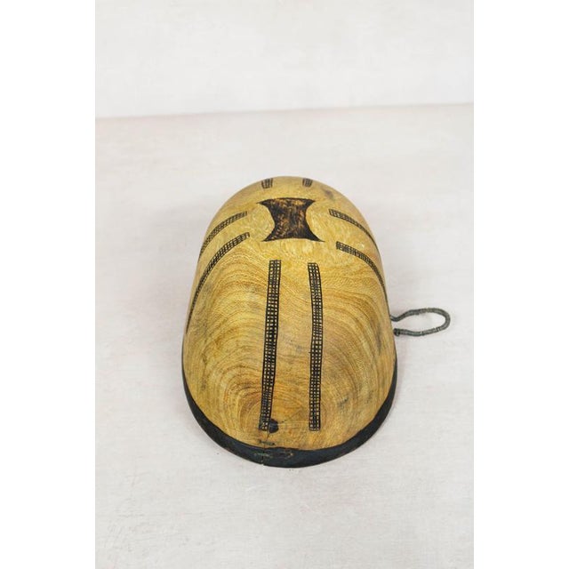 Turkana Bowl in Handcarved Wood For Sale - Image 4 of 5