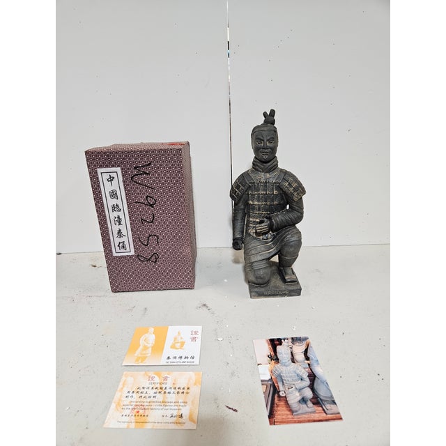 2010s Kneeling Archer 1 Terra-Cotta Warrior For Sale - Image 5 of 7
