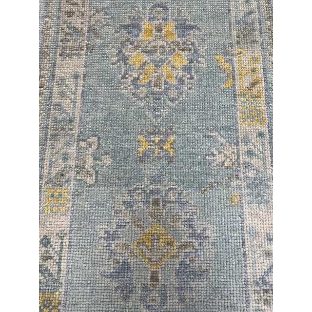 Contemporary Turkish Oushak Rug 2'2" x 3'5" For Sale - Image 3 of 6