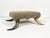 Rustic Vintage Horn Leg Footstool Ottoman For Sale - Image 3 of 4