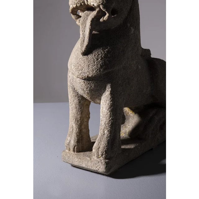 In the heart of an ancient empire, stands a sculpture of breathtaking power and majesty, probable Wei dynasty. A mighty...