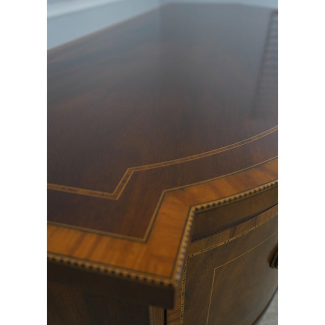Baker Federal Style Inlaid Mahogany Sideboard For Sale - Image 14 of 18