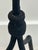 Antique Early 20th Century American Wrought Iron Bridge Arm Floor Lamp For Sale - Image 14 of 18
