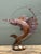 Vintage Distressed Punch Cut Sailfish Statue For Sale - Image 10 of 12