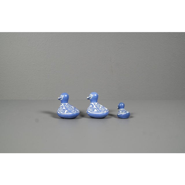 Ceramic Ducks by Pablo Zabal, Chile, 1970s, Set of 3 For Sale - Image 4 of 13