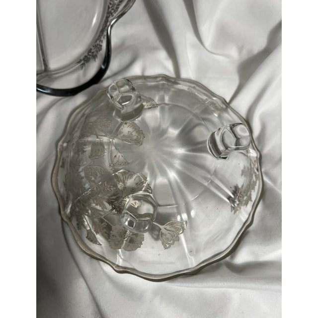 Vintage Silver City Glass Serving Pieces - Set of 3 For Sale In Savannah - Image 6 of 11