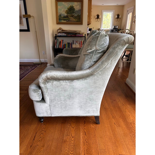 Pair of Century Furniture Club Chairs For Sale In Baltimore - Image 6 of 9