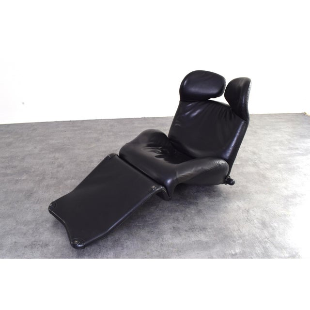 Wink Leather Chair by Toshiyuki Kita for Cassina, 1980s For Sale - Image 18 of 18