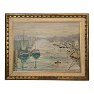 Mid Century Painting, El Riochuelo