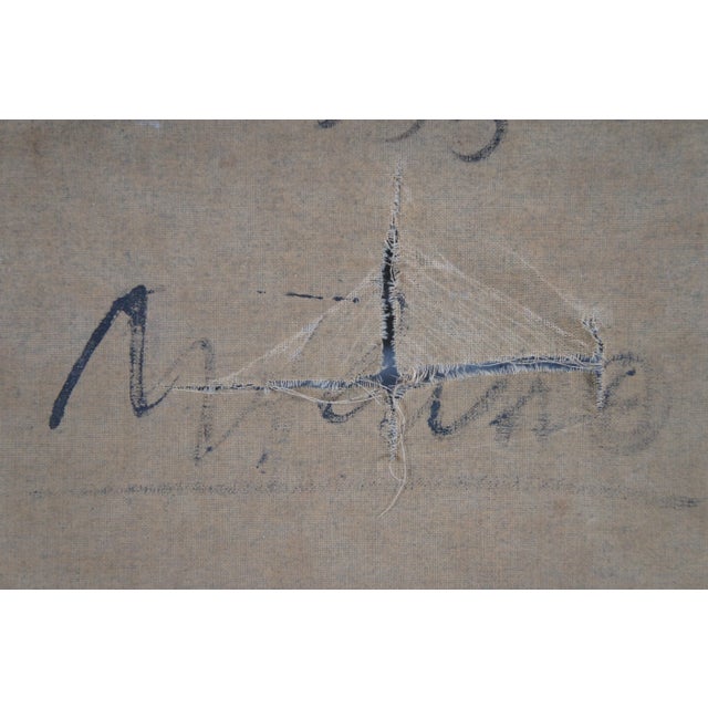 Mario Russo Italian Master Oil Painting Giornale Cappello Newspaper Hat 24" For Sale - Image 6 of 12