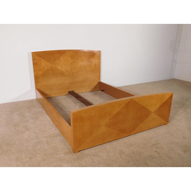 Baker Furniture Archetype Collection Queen Queen Size Sleigh Bed For Sale In South Bend - Image 6 of 15