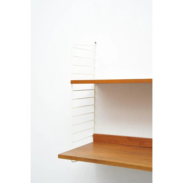 Desk in Teak by Kajsa & Nils Strinning for String For Sale - Image 10 of 13