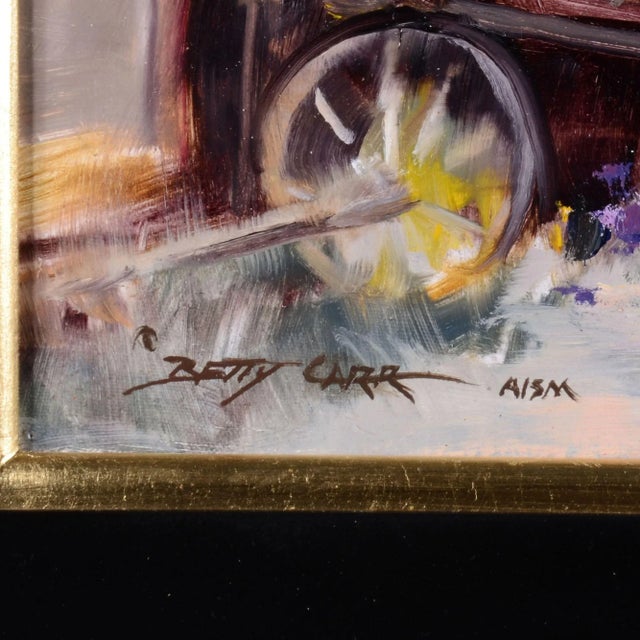 2020s Betty Carr "Retired" Oil Painting on Linen For Sale - Image 5 of 6