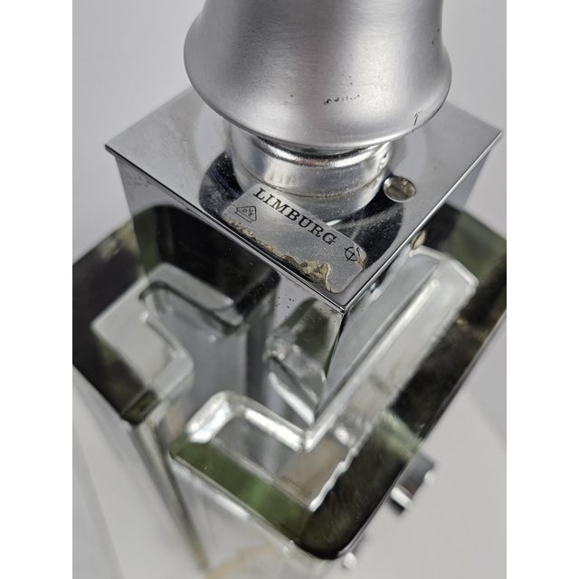 Mid-Century Modern Table Lamp by Helena Tynell for Glashütte Limburg, 1970s For Sale - Image 10 of 11