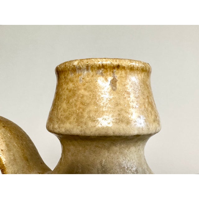 Ceramic Hand-Thrown Studio Ceramic Vases by Rudi Stahl, Germany, 1970s, Set of 2 For Sale - Image 7 of 15