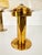 L102/32 Brass and Glass Photophores by Hans-Agne Jakobsson for Markaryd, Sweden, 1970s, Set of 2 For Sale - Image 9 of 14