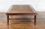 Chinese Qing Dynasty Elm Opium Bed Coffee Table with Rattan Top and Distressing For Sale - Image 4 of 13
