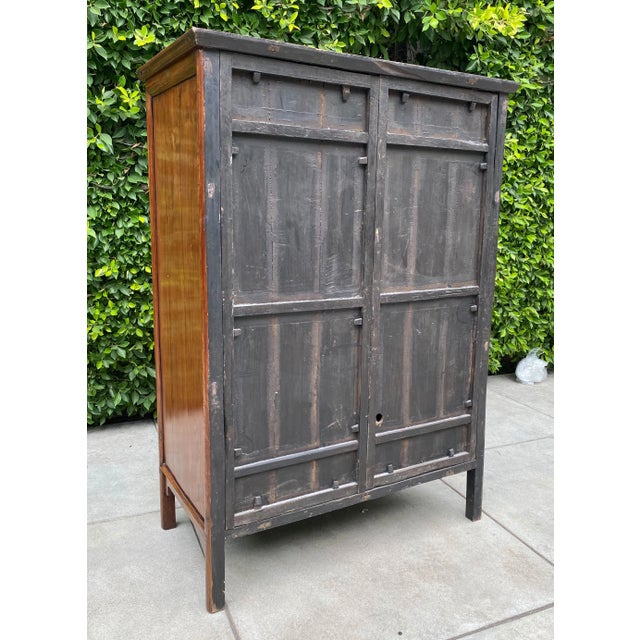 Wood Beautiful Rare Antique Chinese Wedding Cabinet c.1800 For Sale - Image 7 of 7