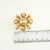 1990s 1990s Kenneth Jay Lane Necklace Brooch Combo Gold-Plated W/ Faux Pearls For Sale - Image 5 of 5