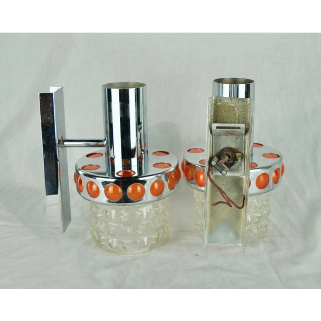 Glass Dutch Sconces from Raak, 1970s, Set of 2 For Sale - Image 7 of 10