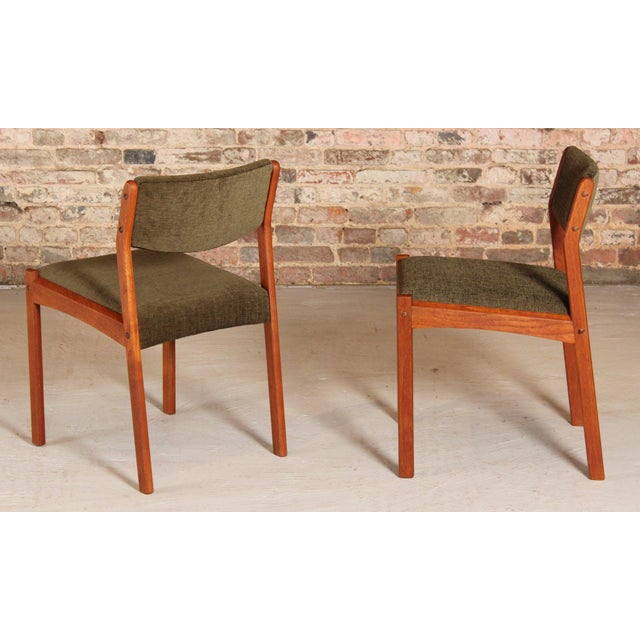 Danish Teak Dining Chairs, 1960s, Set of 4 For Sale - Image 9 of 10