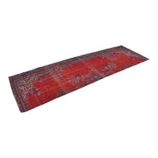 Vintage Turkish Runner Rug For Sale