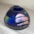 Unusual Hand Blown Iridescent Pearson Studio Art Glass Blue Vase Sculpture For Sale - Image 16 of 18