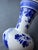 Vintage Hand-Painted Delft Blue Bud Vase, Windmill Motif, Pattern 528 For Sale - Image 15 of 18