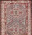 This antique Persian Kurdish rug has been hand-knotted in wool and features a sub-geometric medallion design rendered in...