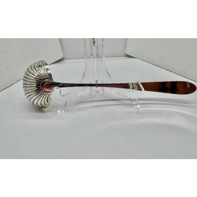 Antique John Pittar, George III Irish Sterling Silver Ladle Circa 1777 For Sale - Image 11 of 11