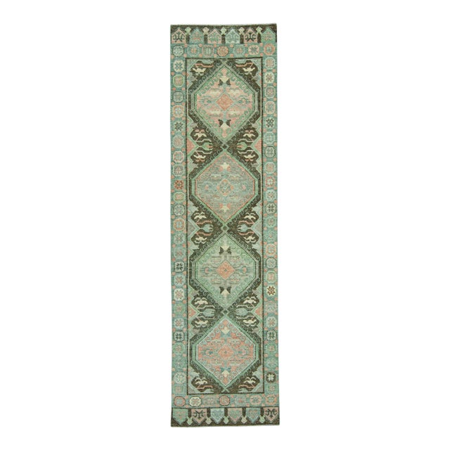 Turkish Oushak Rug 2'10" x 10'6" #20024 For Sale
