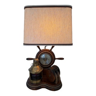 Vintage Carrington Nautical Table Lamp For Sale