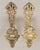 French Louis XV Style Cast Bronze Curtain Tiebacks Pair For Sale - Image 3 of 8