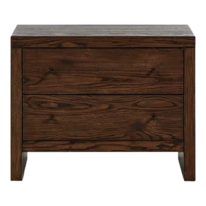 Four Hands Torrington Charging Nightstand - Umber Oak