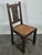 Straw-Seated Chairs with a Backrest Carved with a Rosette, 1920s, Set of 8 For Sale - Image 3 of 9