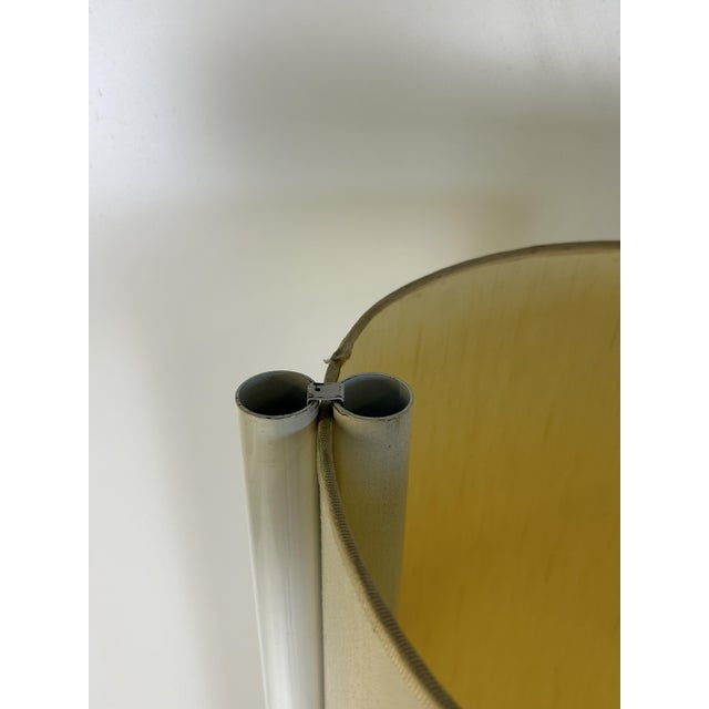 Metal Vintage Cylinder Floor Lamp by Giuliana Gramigna for Quattrifolio, 1976 For Sale - Image 7 of 12