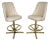 Mid-Century Modern Chromcraft Counter Stools - A Pair For Sale