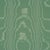 Traditional Schumacher Washington Moiré Fabric In Green For Sale - Image 3 of 5